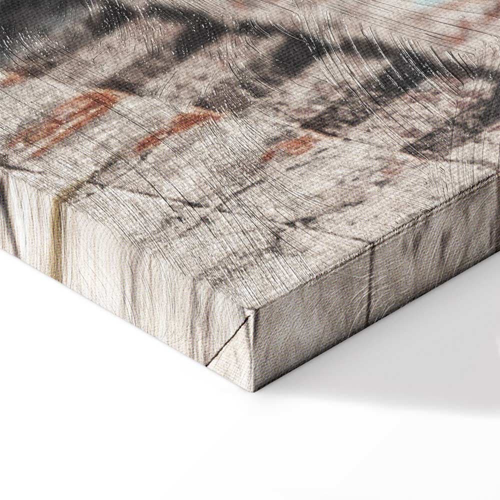 Leinwandbild Filary historii szeroki 30×20 cm, Standardleinwand