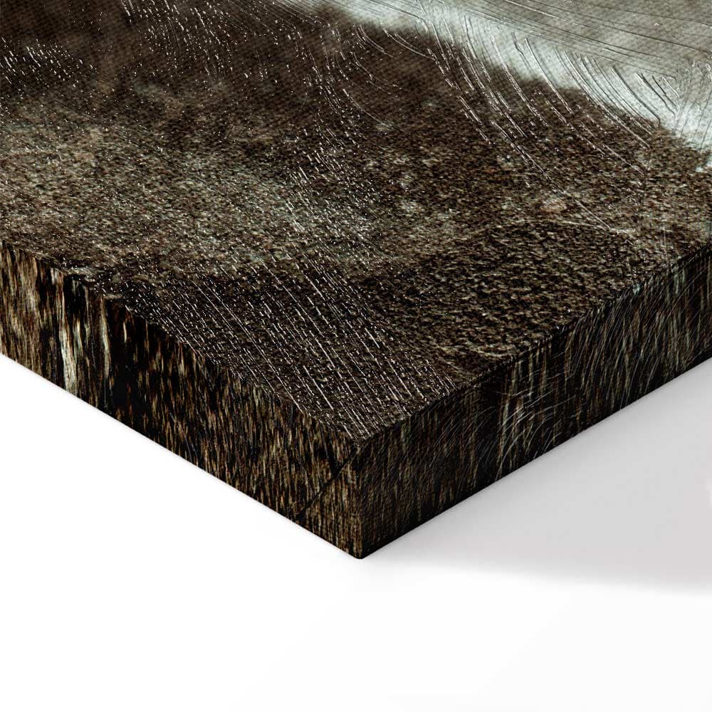 Obraz na płótnie Zielony przypływ 20×30 cm, płótno standard
