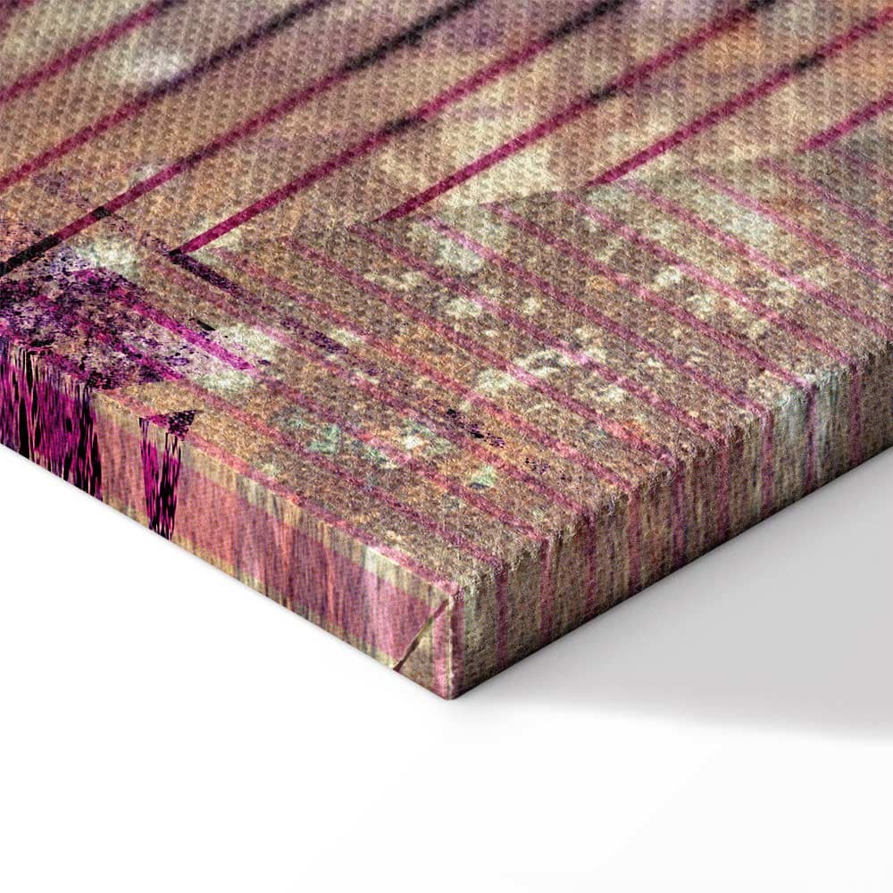 Obraz na płótnie Jesienna abstrakcja 20×30 cm, płótno standard