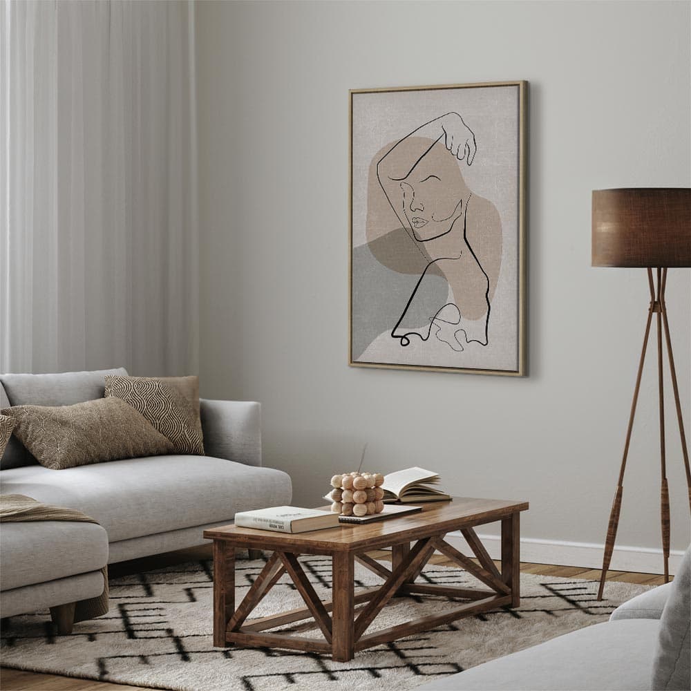 Leinwandbild Romantyczny poranek 60×90 cm, Standardleinwand