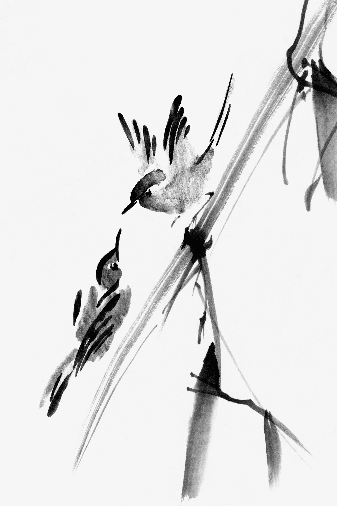 Leinwandbild Skrzydlata miłość 20×30 cm, Standardleinwand