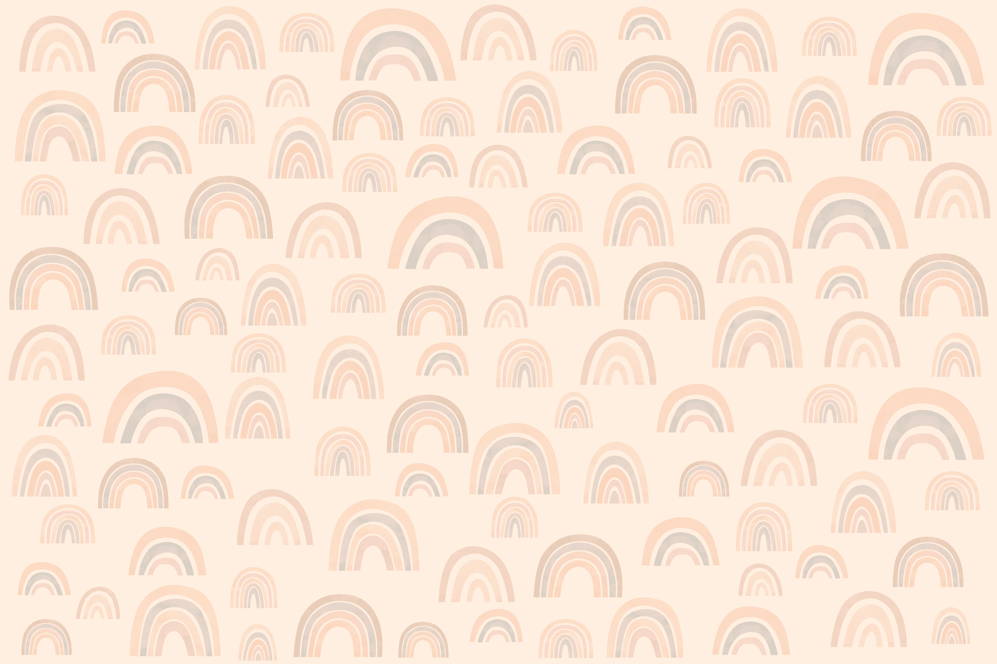 Plakat Pastelowe tęcze 30×21 cm