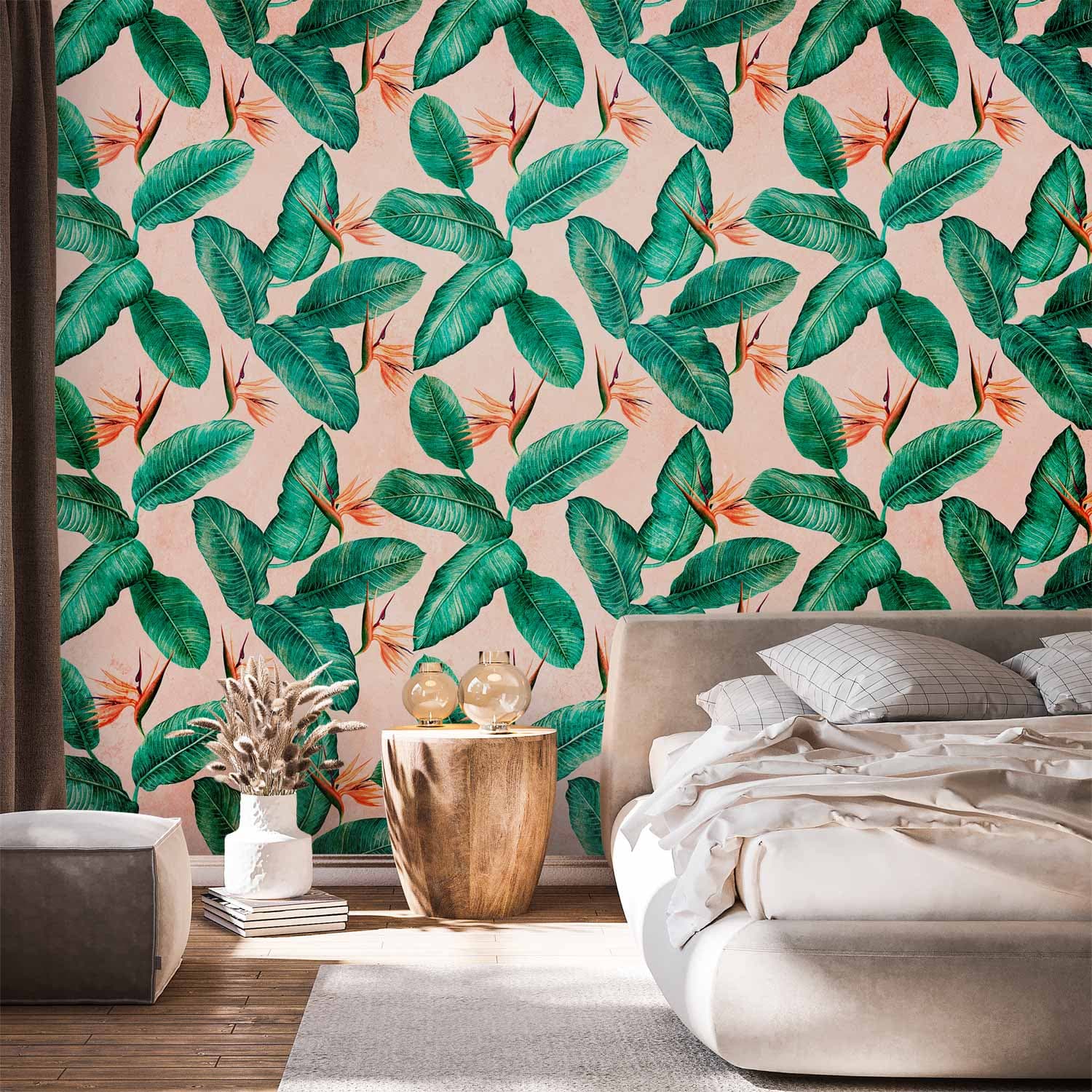 Wall mural Spokój dzikich krzewów - trzeci wariant 441×315 cm, self-adhesive material