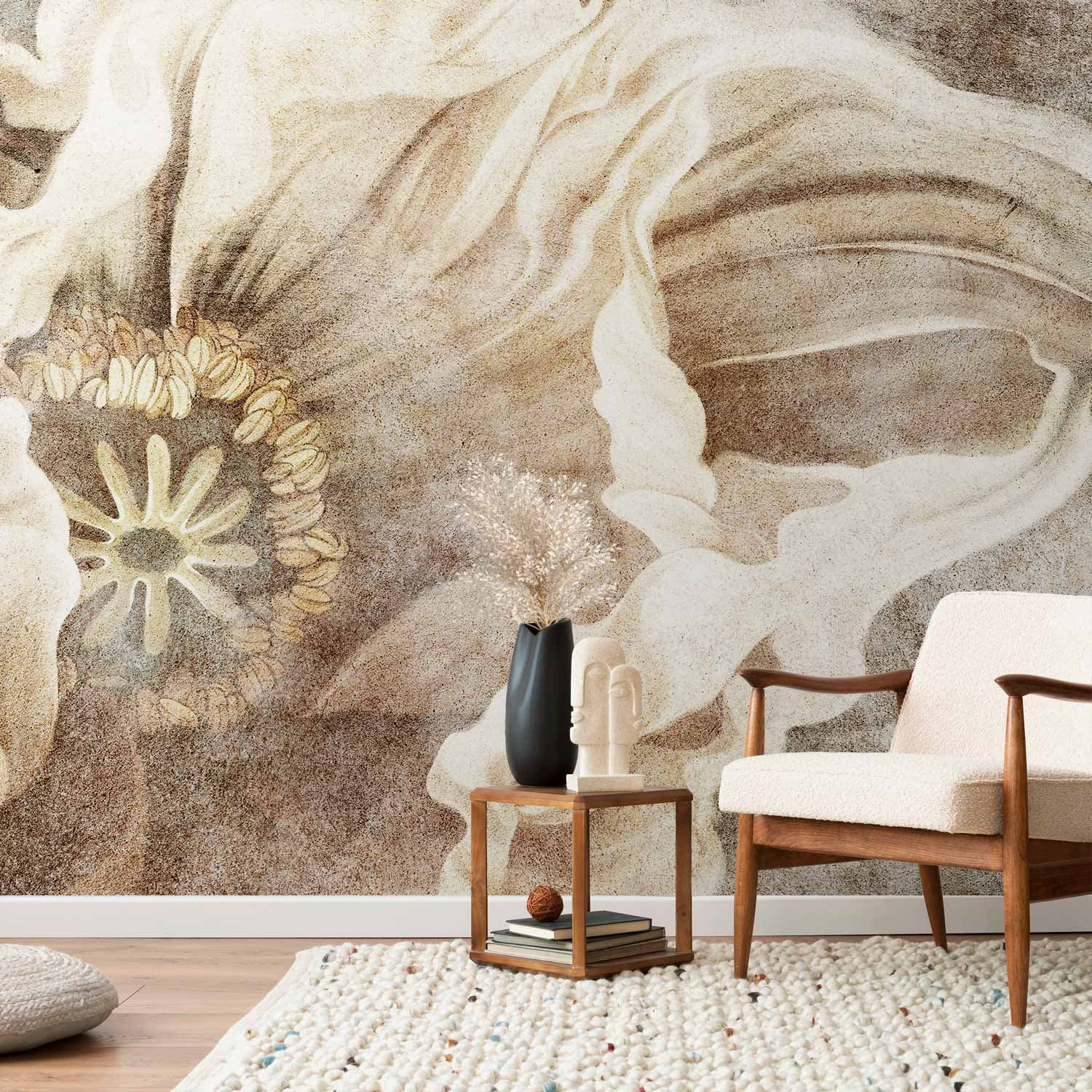 Wall mural Magiczny kwiat 392×280 cm, self-adhesive material