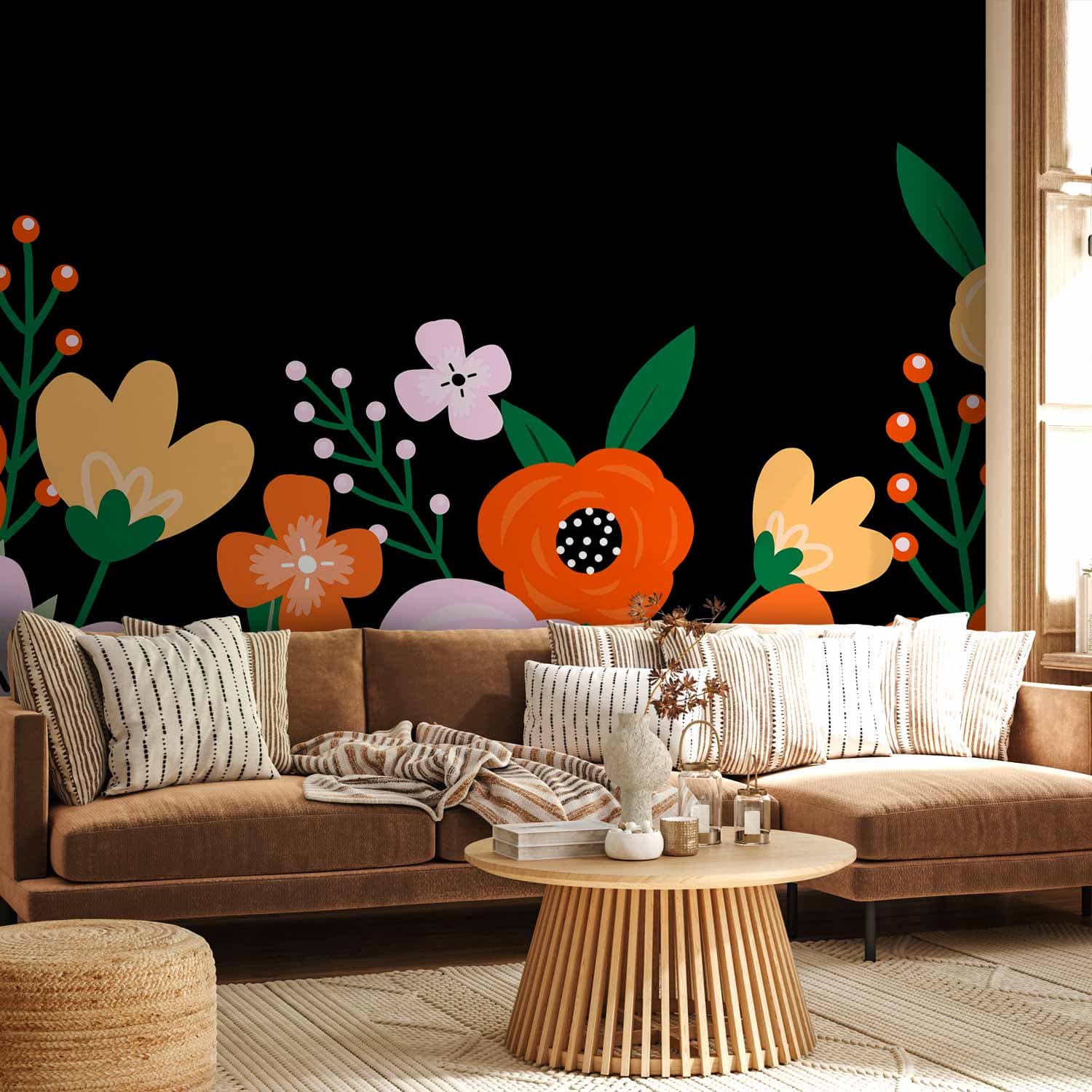 Fototapeta Kolorowy rozkwit - drugi wariant 500×350 cm, flizelina premium
