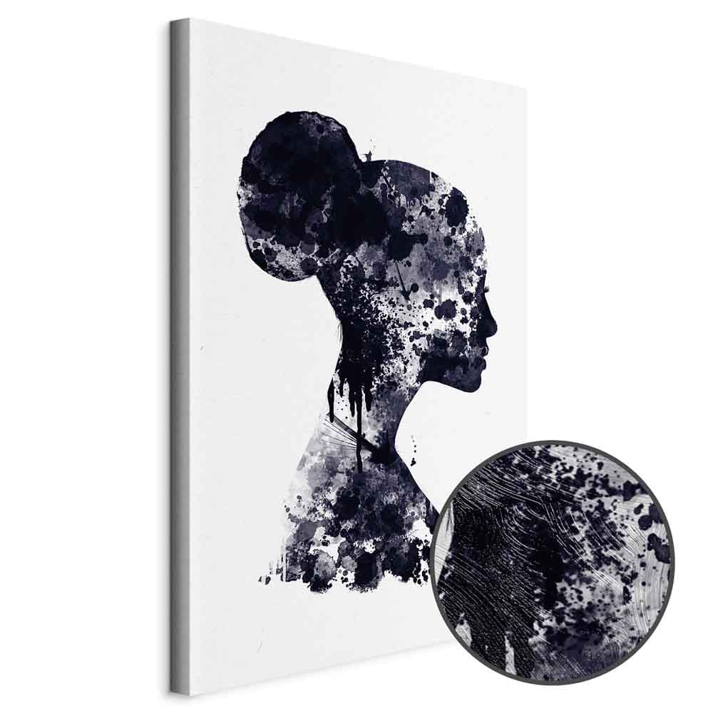 Leinwandbild Abstrakcyjny profil 60×90 cm, Standardleinwand