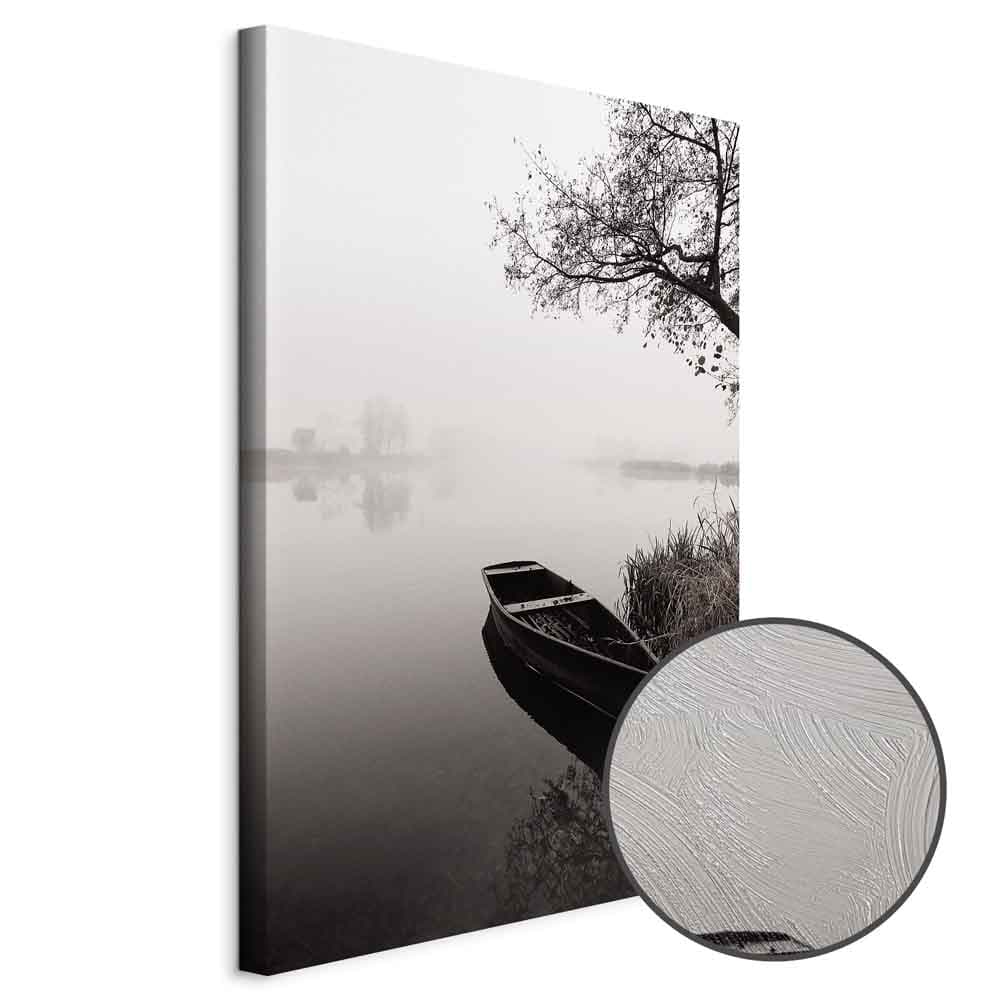 Leinwandbild Przystań pod drzewem 20×30 cm, Standardleinwand