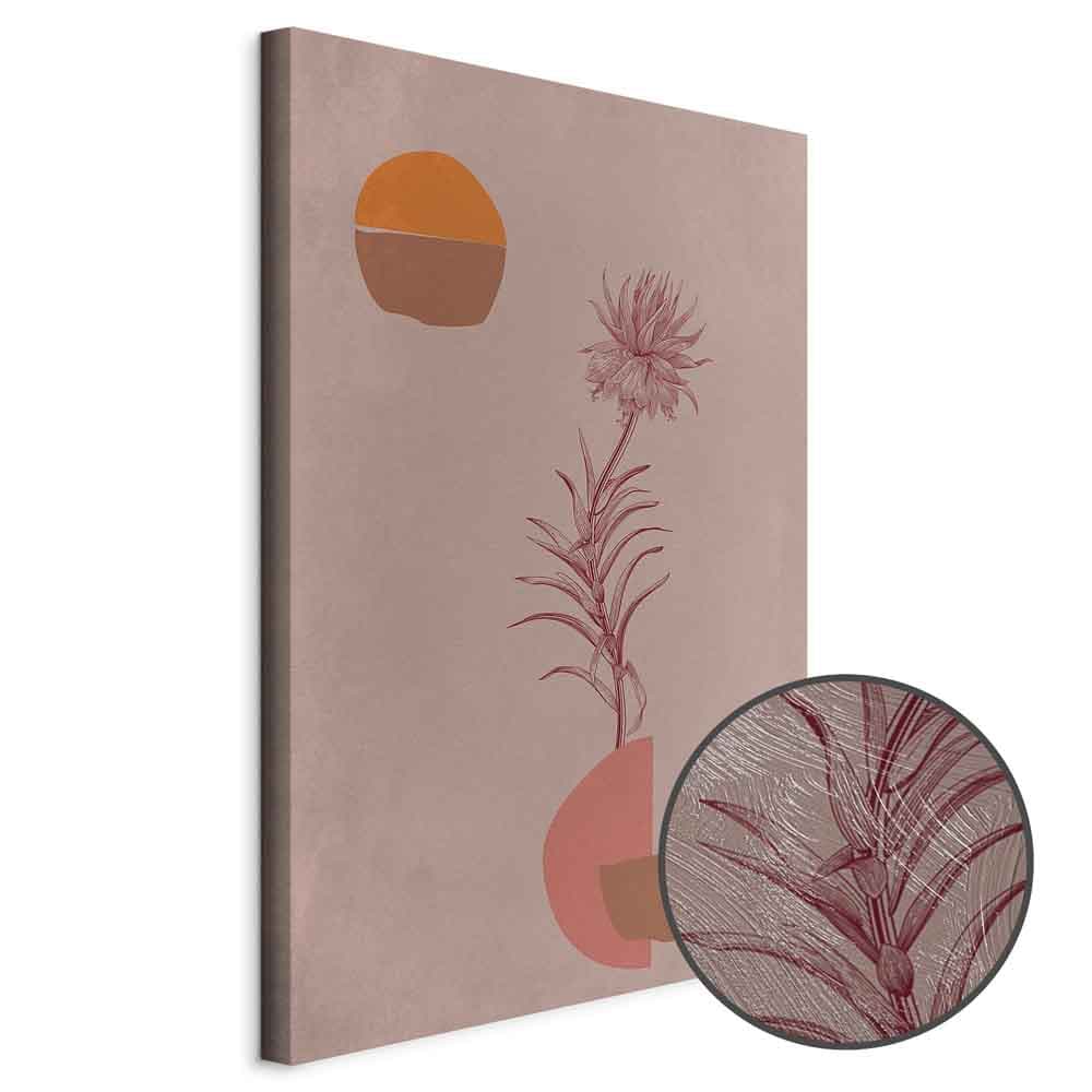 Leinwandbild Hortensja 20×30 cm, Standardleinwand