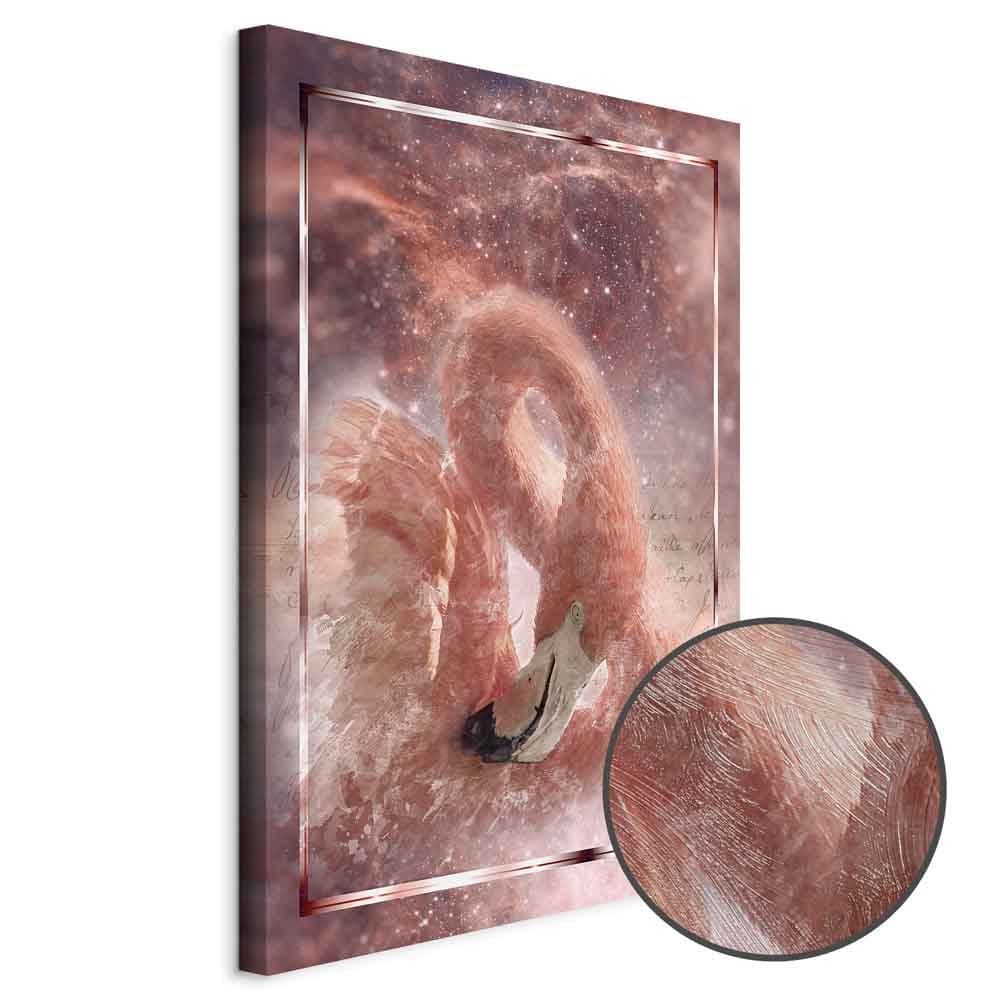 Картина на холсте Kosmiczny flaming 20×30 см, стандартный холст