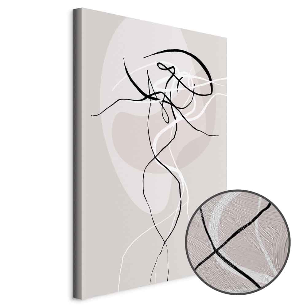 Obraz na płótnie Beżowa energia 20×30 cm, płótno standard