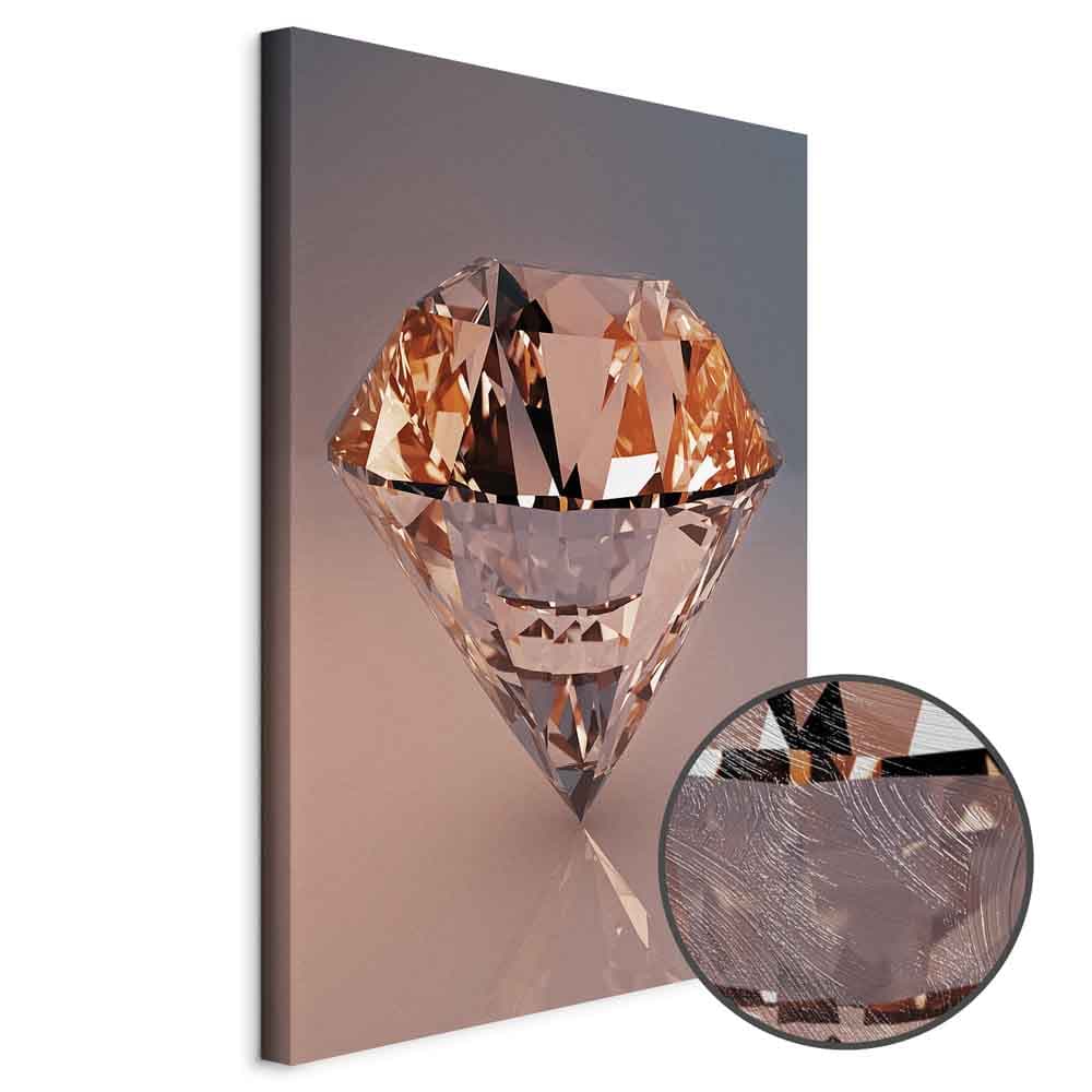 Canvas print Drogi diament 40×60 cm, standard canvas