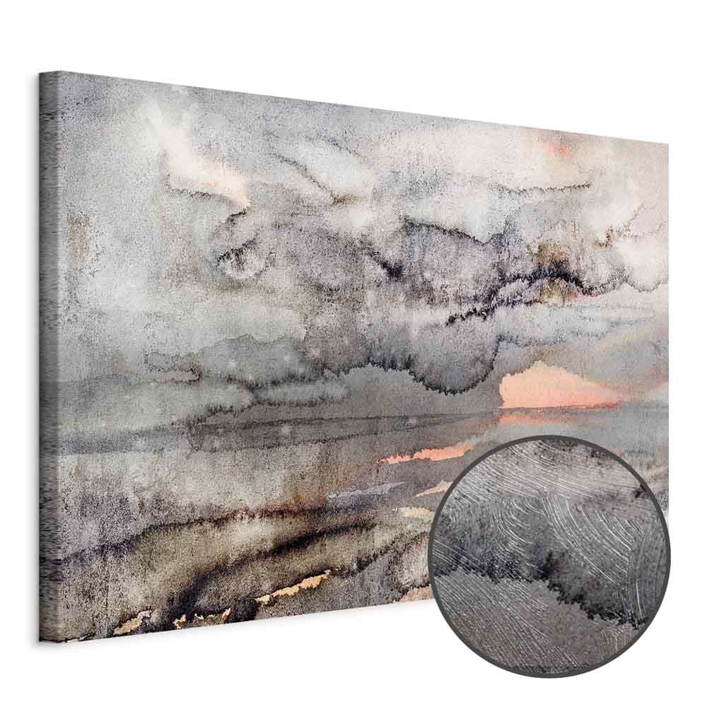 Obraz na płótnie Chmury połączone szeroki 30×20 cm, płótno standard
