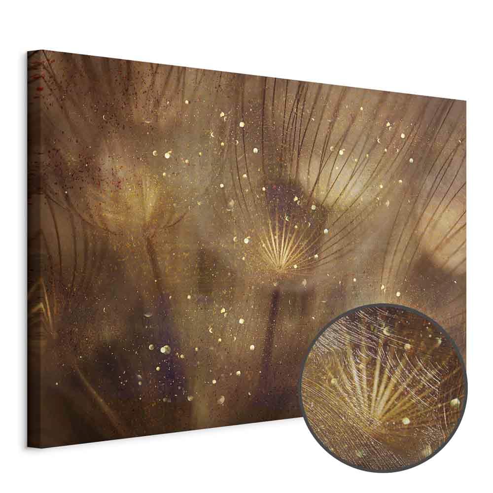 Leinwandbild Złote dmuchawce szeroki 60×40 cm, Standardleinwand