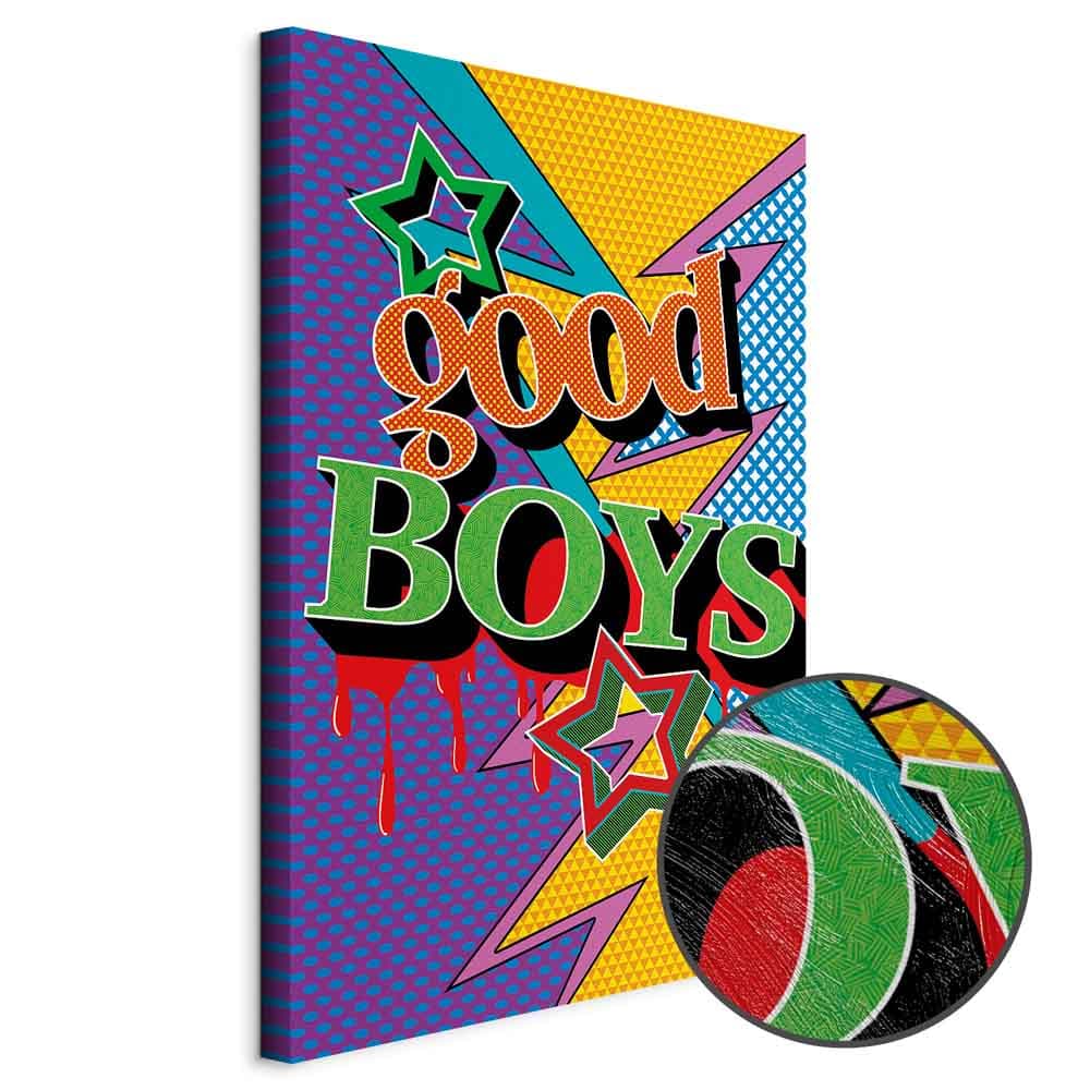 Obraz na płótnie Good Boys 60×90 cm, płótno standard