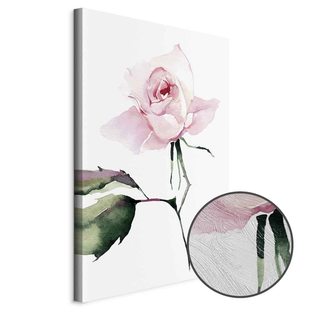 Canvas print Samotna róża 20×30 cm, standard canvas