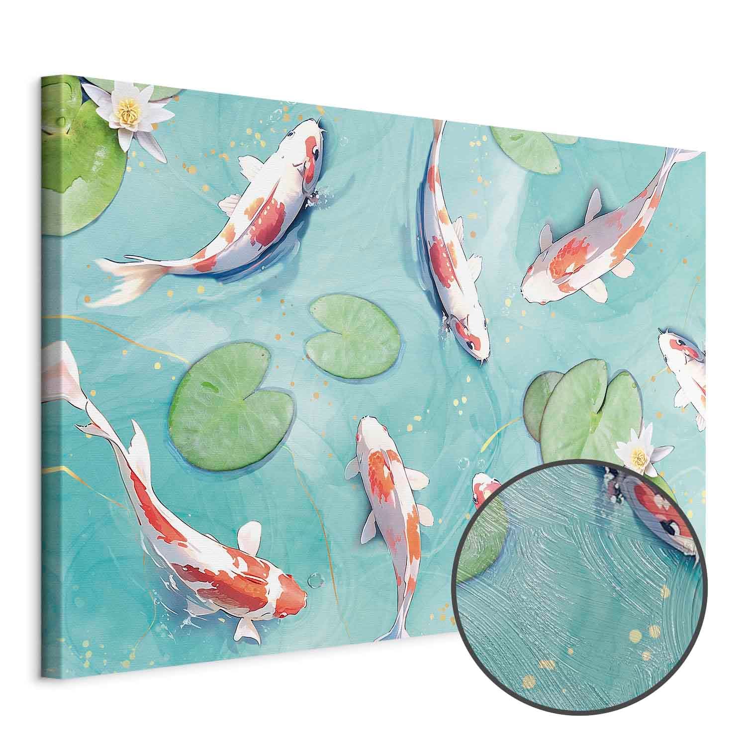 Canvas print Staw w Japonii 90×60 cm, standard canvas