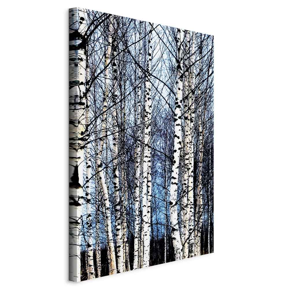 Leinwandbild Mroźny styczeń 20×30 cm, italienische Leinwand
