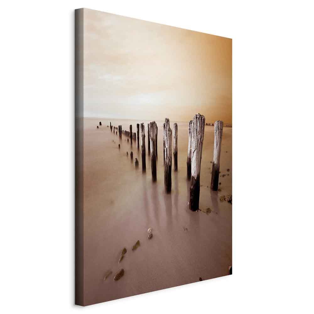 Canvas print Jesienny odpływ 20×30 cm, Italian canvas