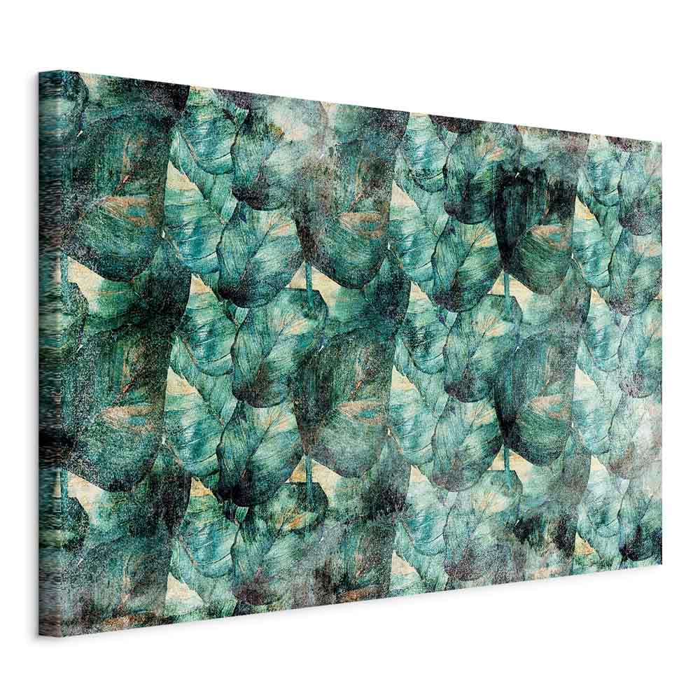 Leinwandbild Zielone myśli szeroki 30×20 cm, Standardleinwand