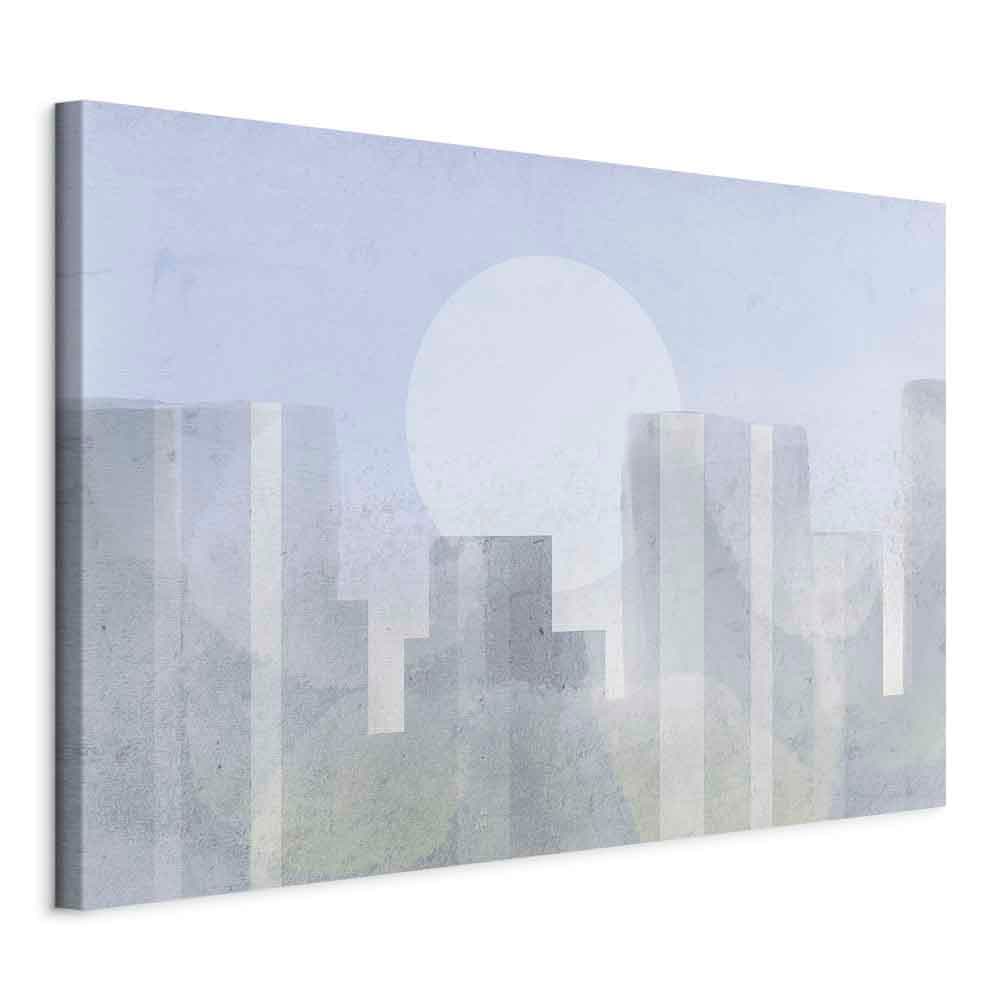 Obraz na płótnie Nowoczesne miasto szeroki - pierwszy wariant 30×20 cm, płótno standard