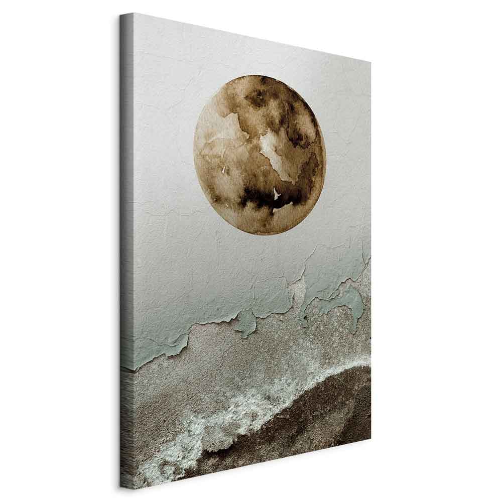 Canvas print Zielony przypływ 80×120 cm, Italian canvas
