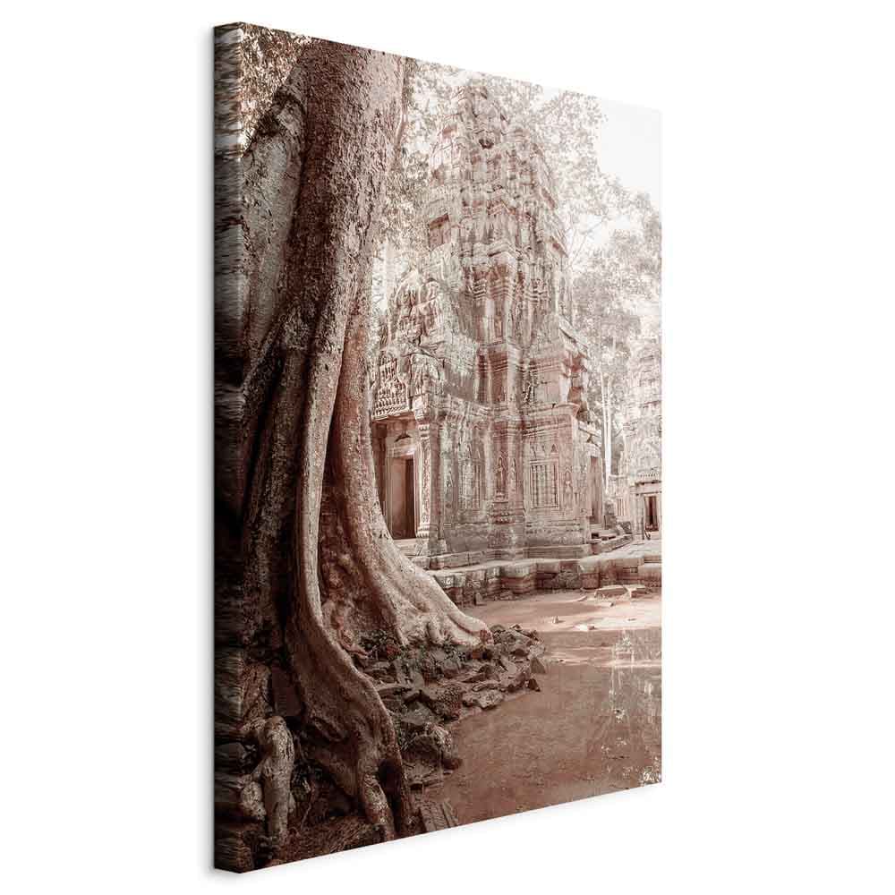 Картина на холсте Ruiny Angkor 40×60 см, стандартный холст