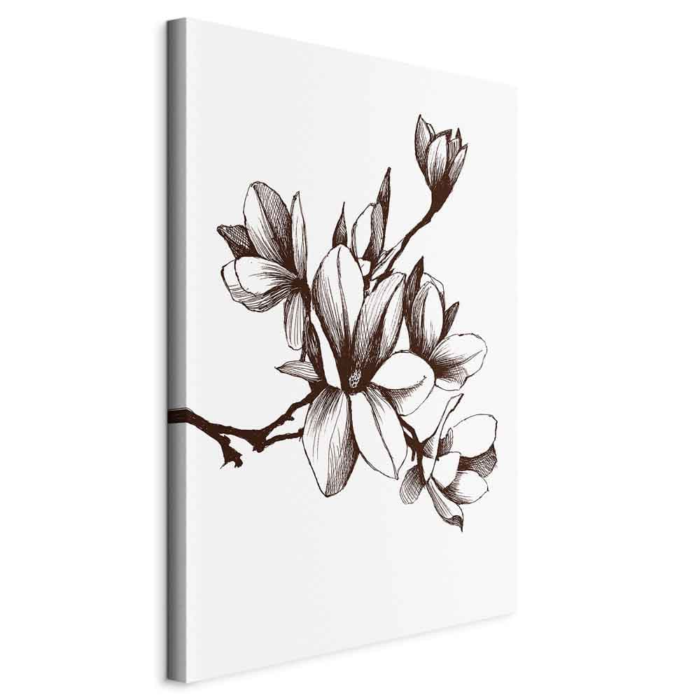 Картина на холсте Renesansowe magnolie 40×60 см, стандартный холст