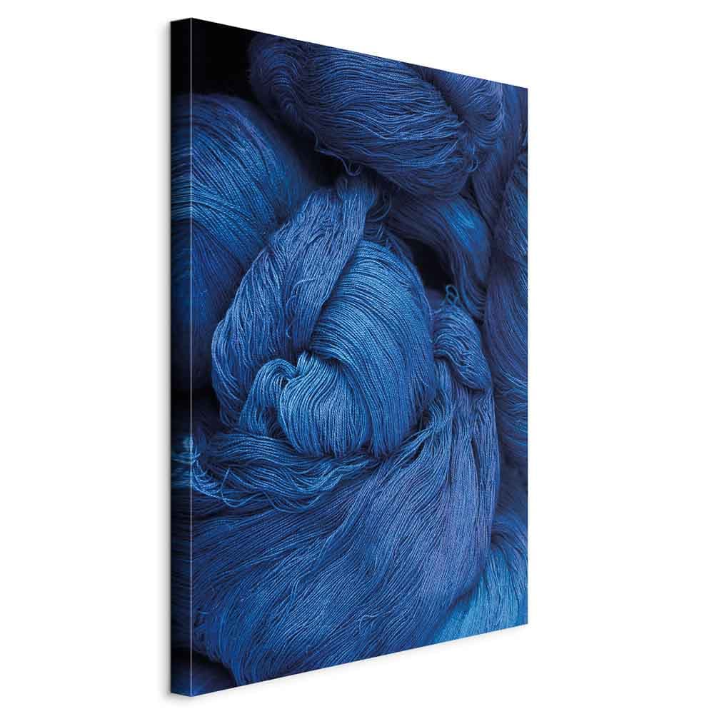 Картина на холсте Niebieska włóczka 60×90 см, итальянский холст