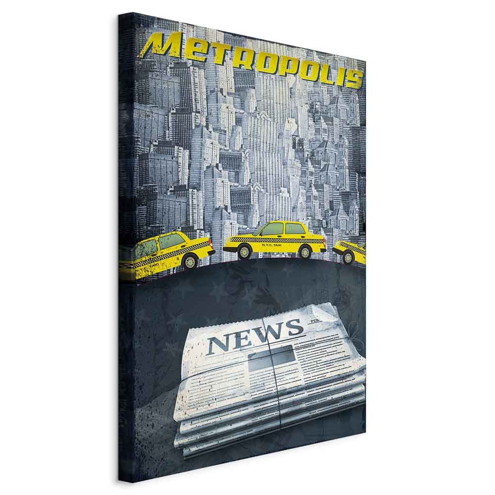 Картина на полотні Metropolis 80×120 см, стандартне полотно
