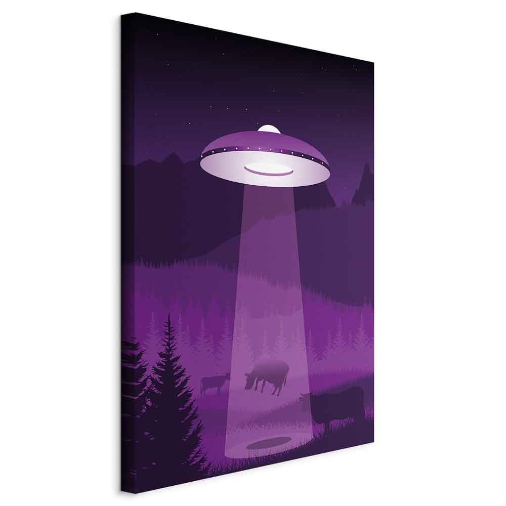 Leinwandbild Ufo 40×60 cm, Standardleinwand