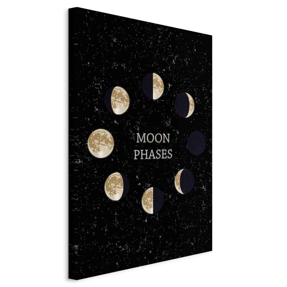 Leinwandbild Cykl lunarny 60×90 cm, Standardleinwand