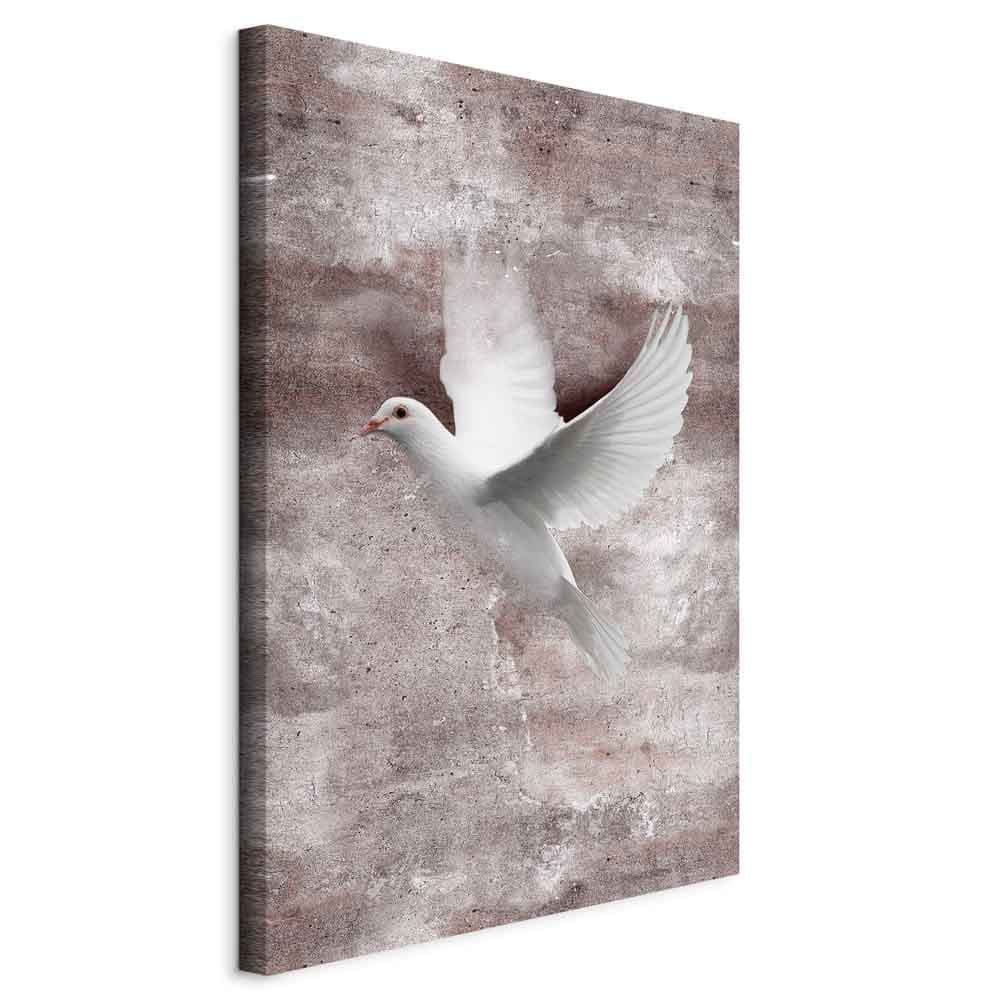 Canvas print Miłość w locie 80×120 cm, Italian canvas