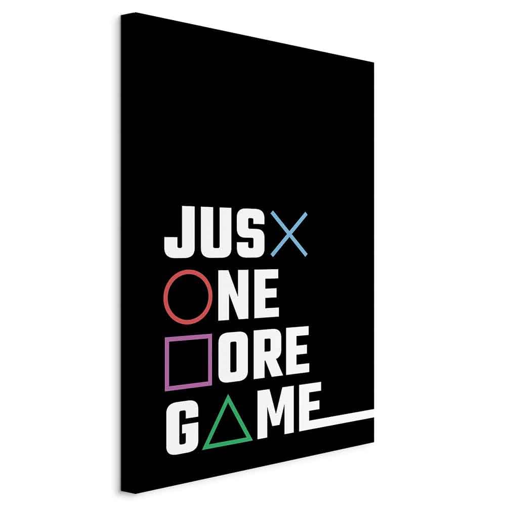 Obraz na płótnie Binge Gaming 20×30 cm, płótno włoskie