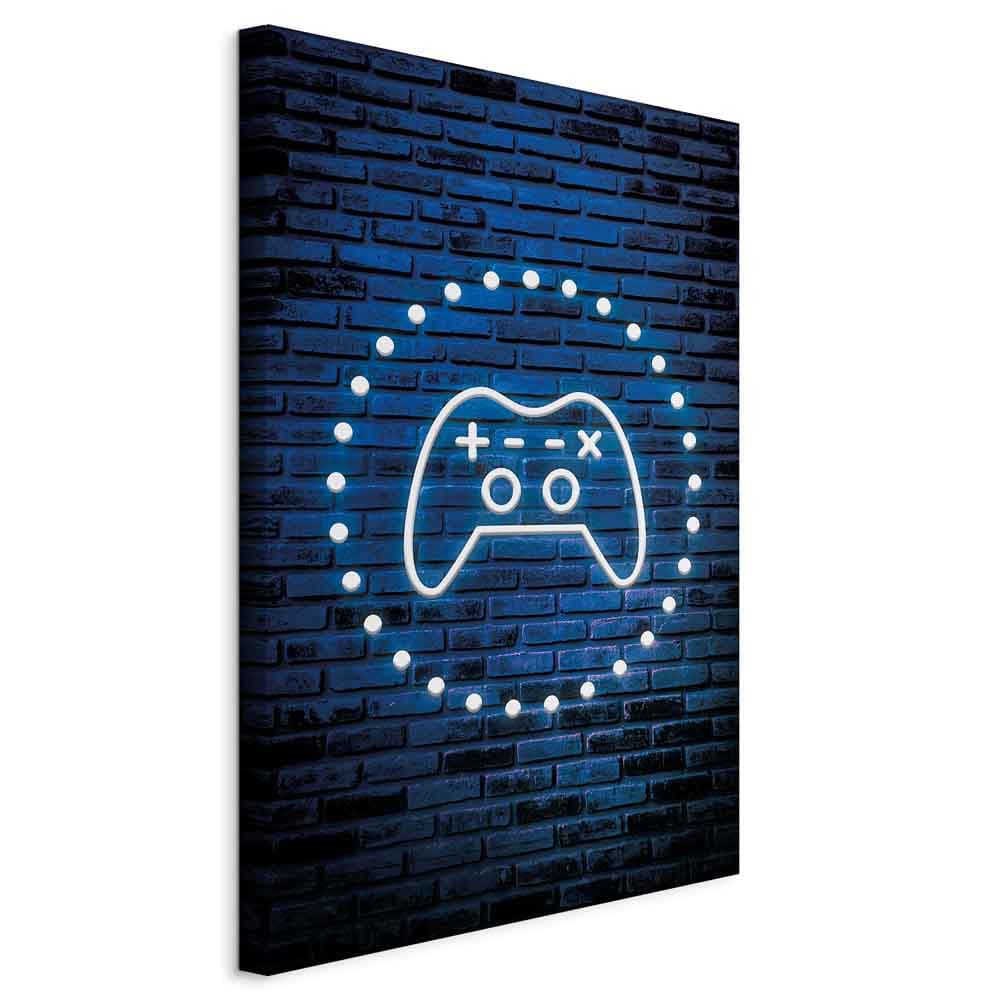 Картина на холсте Neonowy pad 60×90 см, стандартный холст