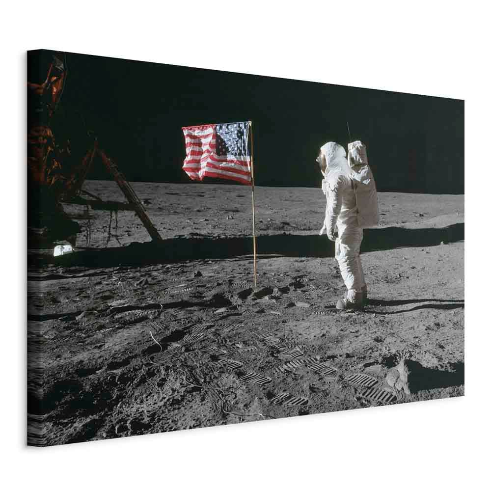Leinwandbild Zawsze pierwsi szeroki 90×60 cm, italienische Leinwand