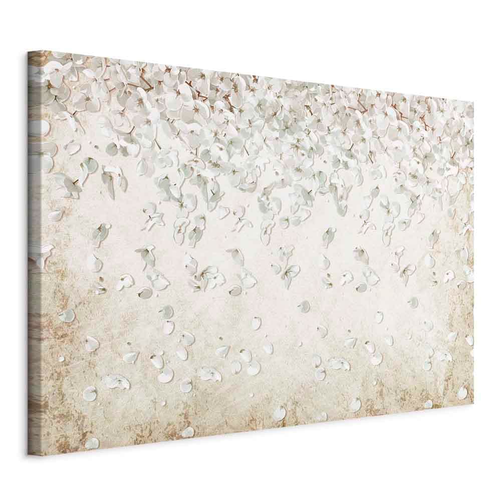 Obraz na płótnie Spadające kwiaty szeroki 120×80 cm, płótno włoskie