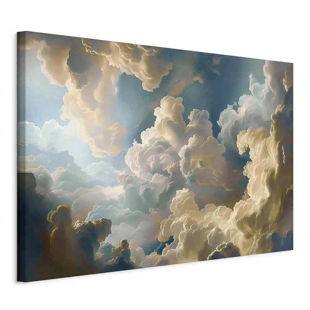 Canvas print Słońce i cienie: Teatralny pokaz przyrody wysoko nad ziemią 60×40 cm, standard canvas