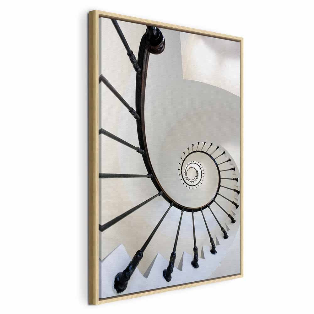 Leinwandbild Nieskończone schody 60×90 cm, Standardleinwand
