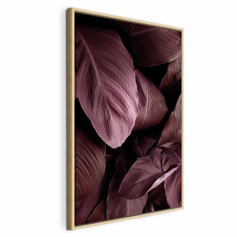 Leinwandbild Aksamitne liście 40×60 cm, Standardleinwand