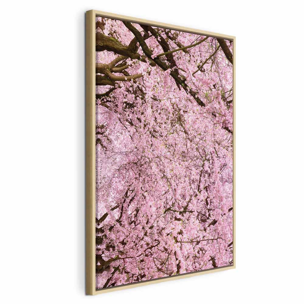 Leinwandbild Drzewo wiśni 80×120 cm, Standardleinwand