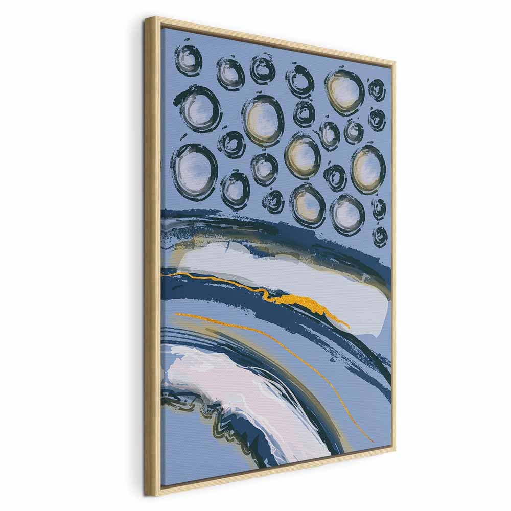 Картина на холсте Rytmiczne zorze 40×60 см, стандартный холст