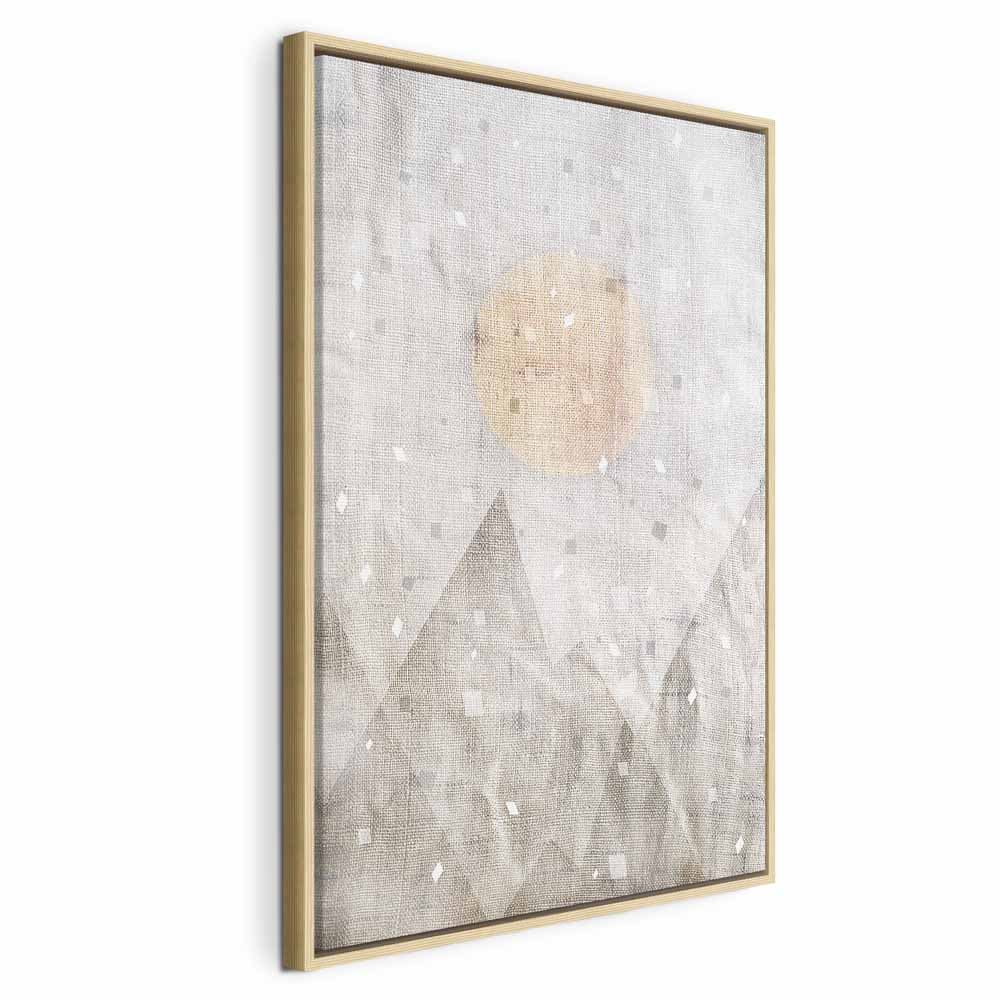 Obraz na płótnie Majowy śnieg 40×60 cm, płótno standard