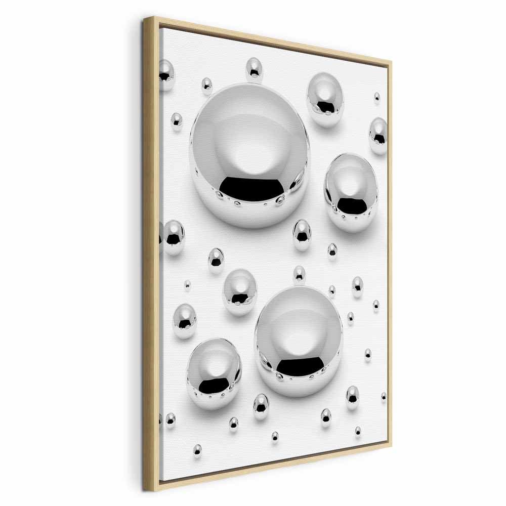 Canvas print Zaklęte w mrozie 60×90 cm, standard canvas