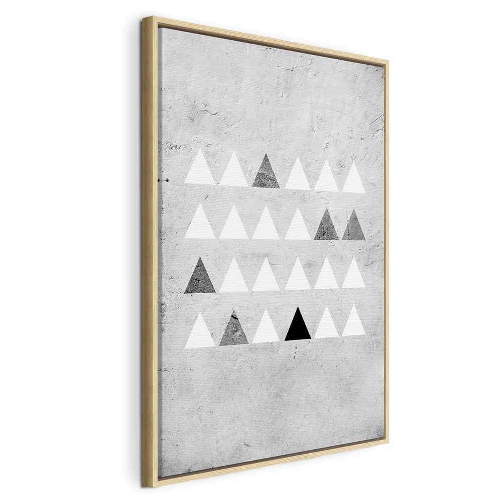 Leinwandbild Szary las 40×60 cm, Standardleinwand