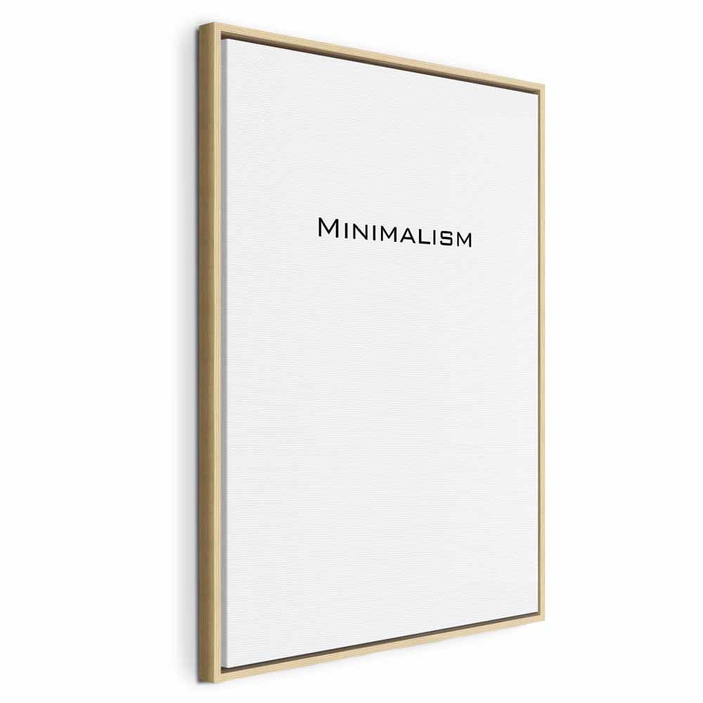 Canvas print Minimalizm 40×60 cm, standard canvas