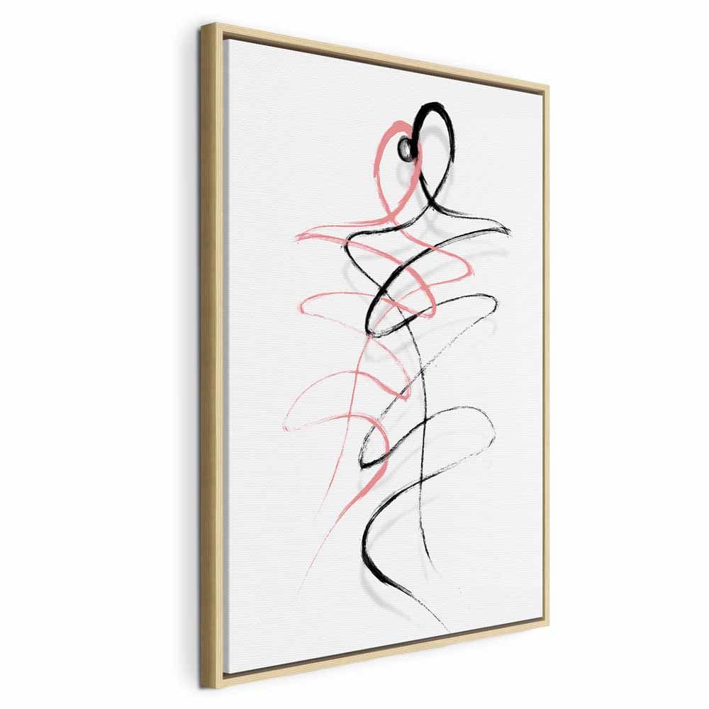 Canvas print Splątana namiętność 40×60 cm, standard canvas