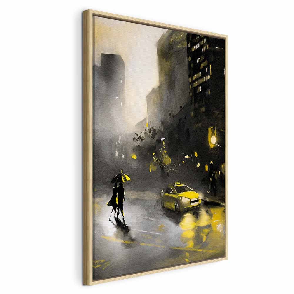 Canvas print Blask miasta 80×120 cm, standard canvas