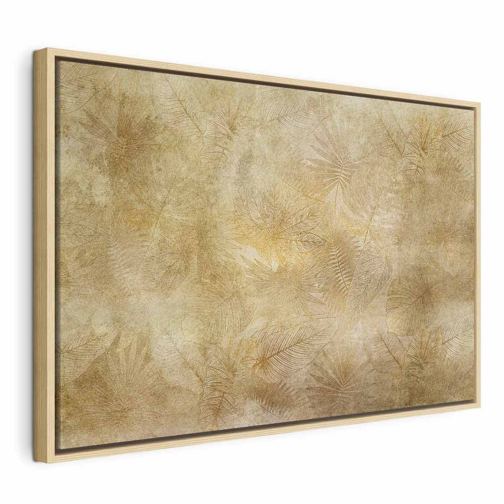 Obraz na płótnie Liście vintage szeroki 120×80 cm, płótno standard
