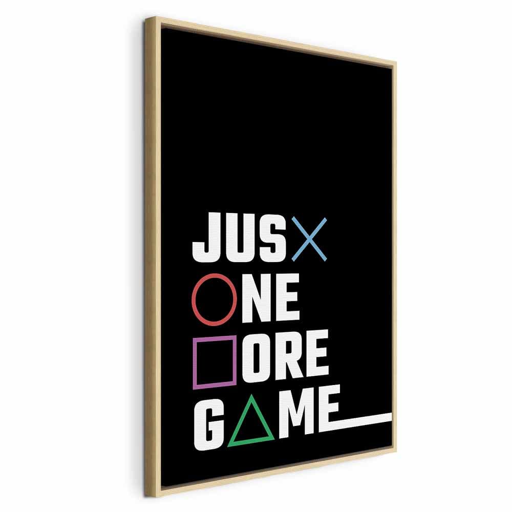 Canvas print Binge Gaming 60×90 cm, standard canvas