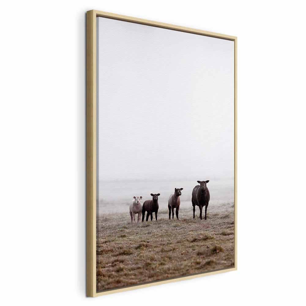 Canvas print Przyjaciele o poranku 80×120 cm, standard canvas